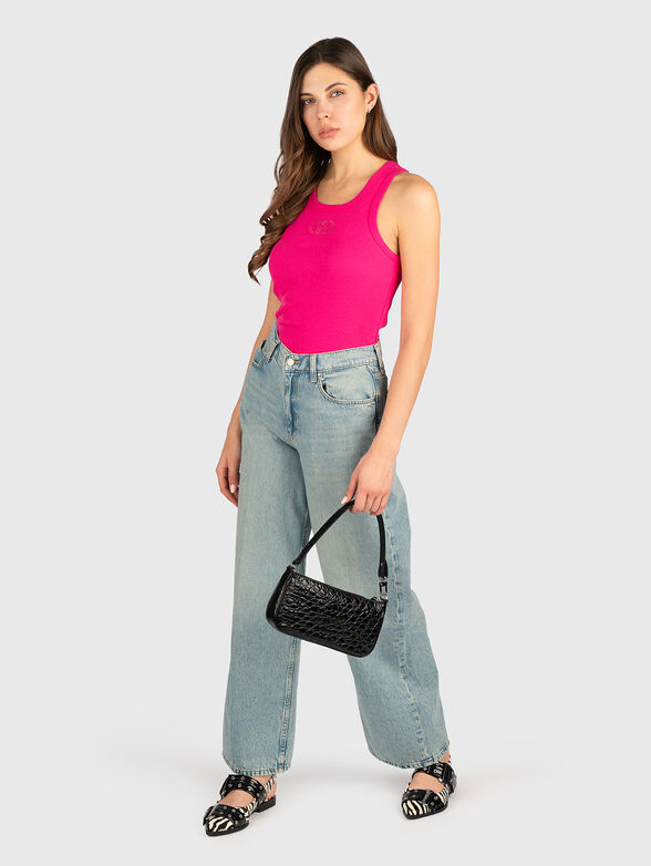 Black top with logo - 2