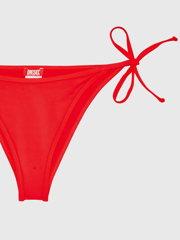 BRAZILIAN-D-CORE bikini bottom with logo - 2