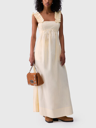 Maxi dress with ruffles - 5