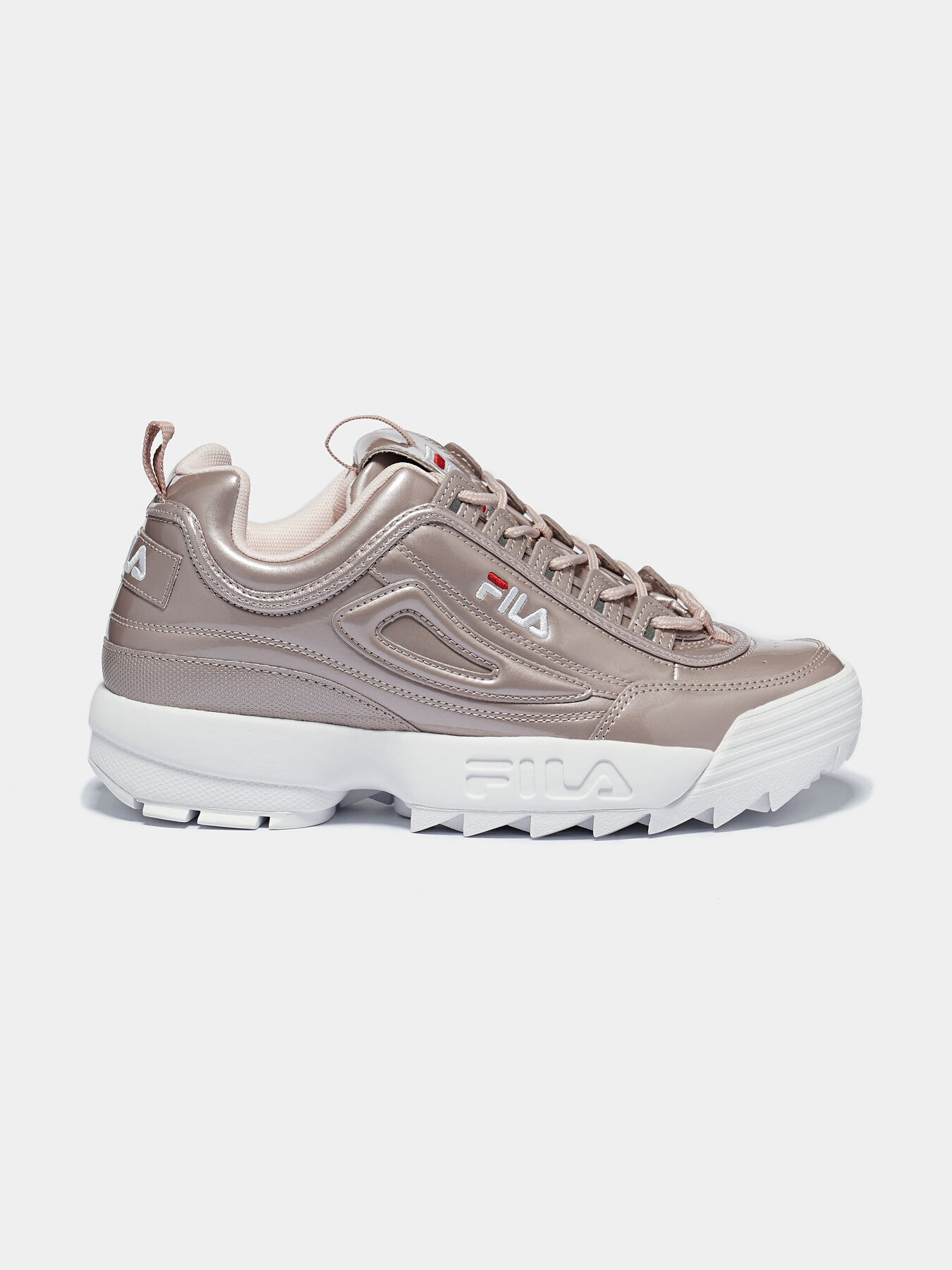 Gold new arrivals fila sneakers