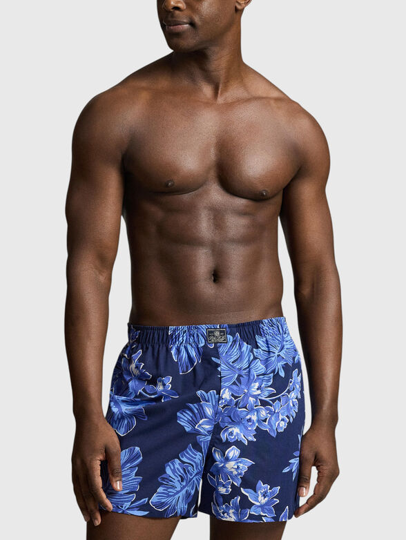 Set of three cotton boxer shorts - 4
