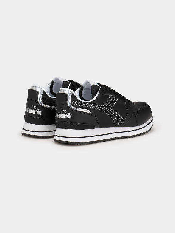 OLYMPIA PLATFORM FIREFLY black sneakers - 3