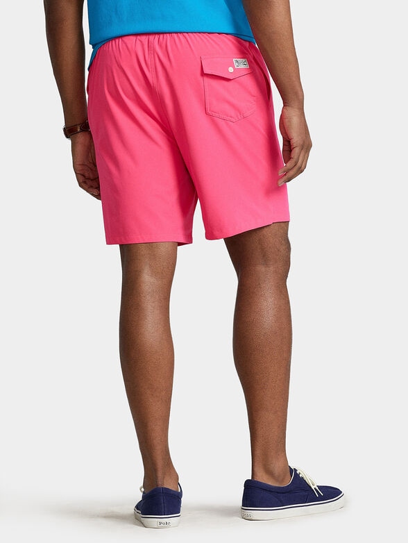 Swim trunks in fuxia color - 2