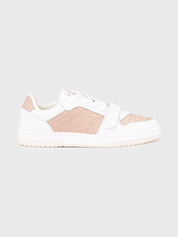 Sports shoes with accent details and logo - 1