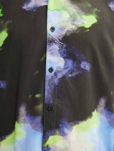 LUX shirt with multicolored print - 4