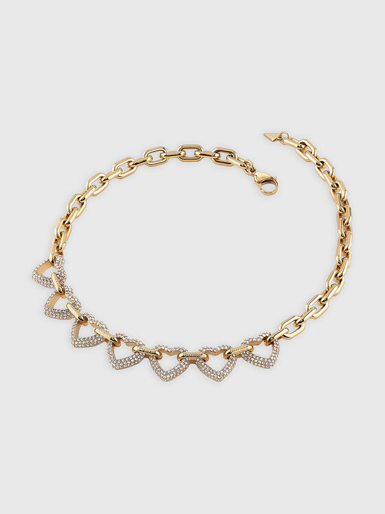 BELOVED necklace with rhinestones - 1