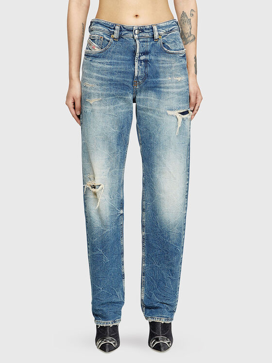 1988 D-ARK L.32 jeans with accent rips - 1
