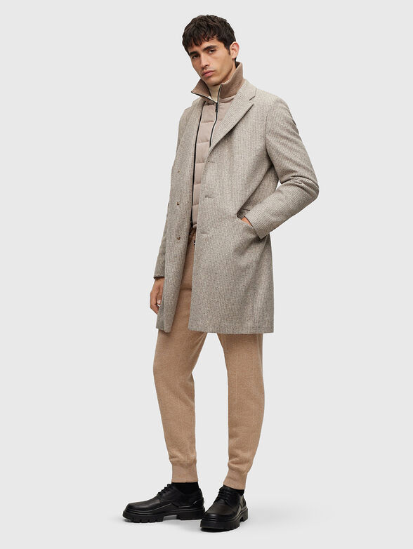 Coat in wool blend - 2