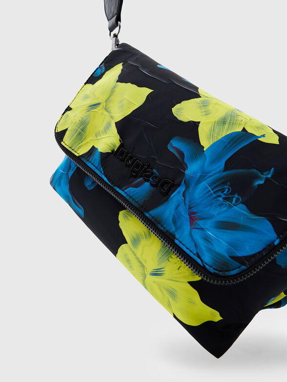 JADE VENECIA crossbody bag with floral accent - 6