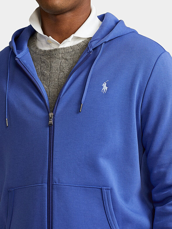 Sweatshirt with embroidered logo - 4