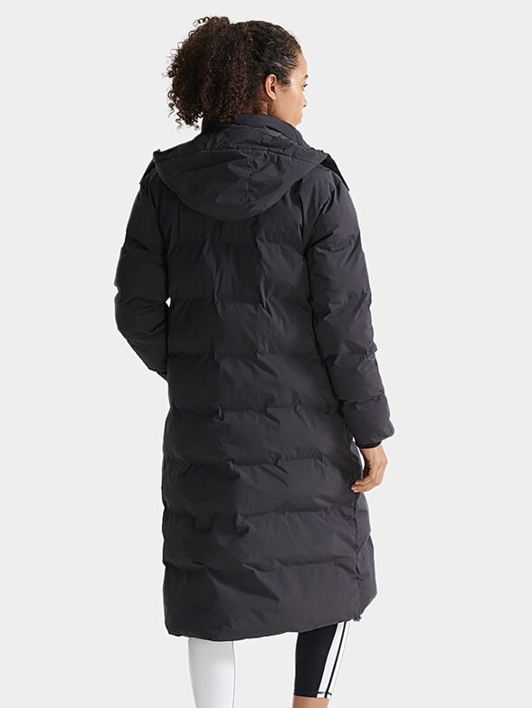 Jacket with quilted effect and hood - 3