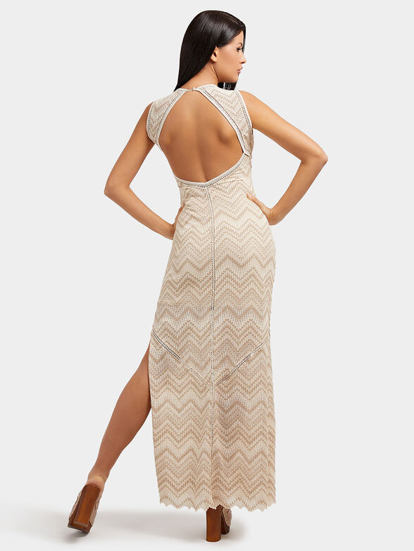 JANET knitted dress in macramè style - 2