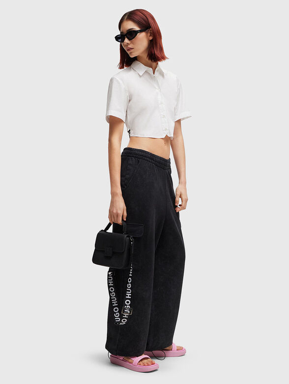 ENOVIA cropped shirt - 2