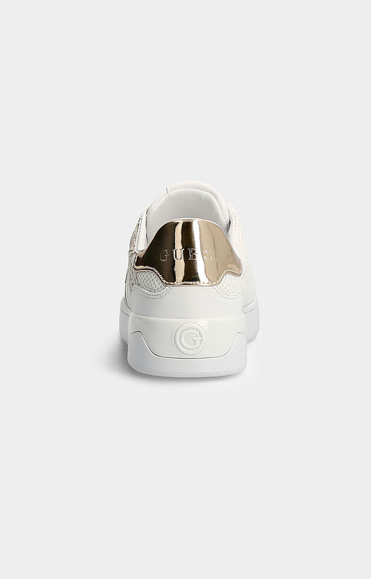 REFRESH sneakers with gold details brand GUESS — Globalbrandsstore
