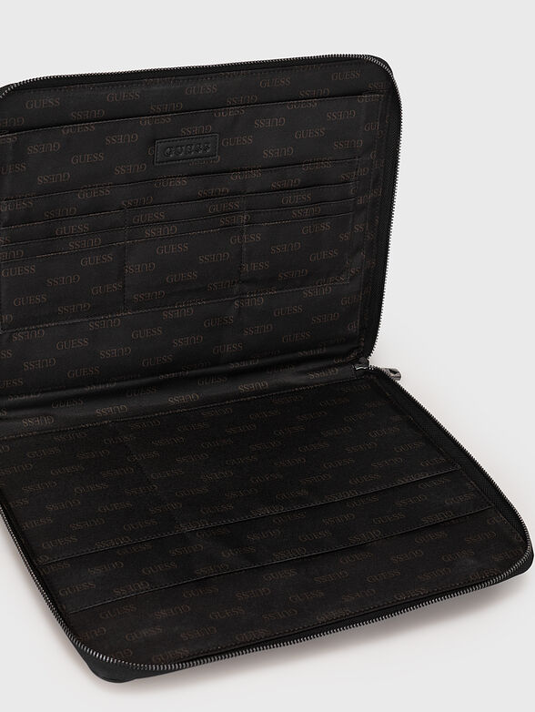 Document holder bag with logo effect - 6