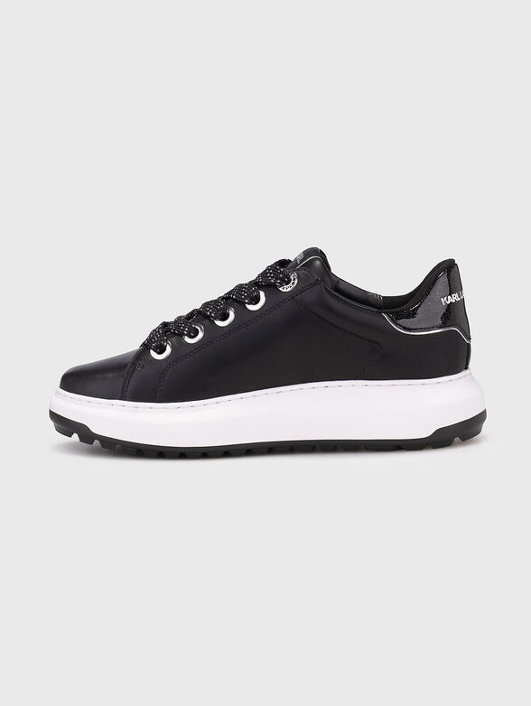 KAPRI LUG sports shoes in leather with logo - 4