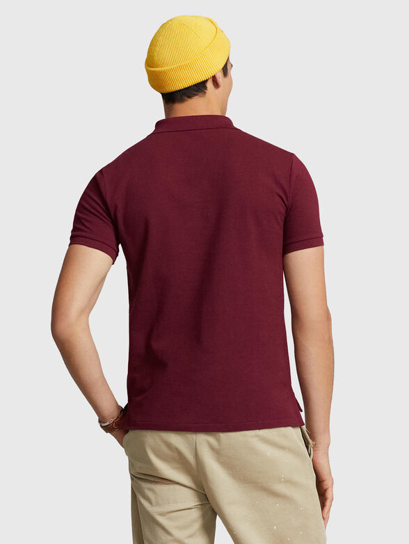 Contrast-stripe Polo Shirt   - 3