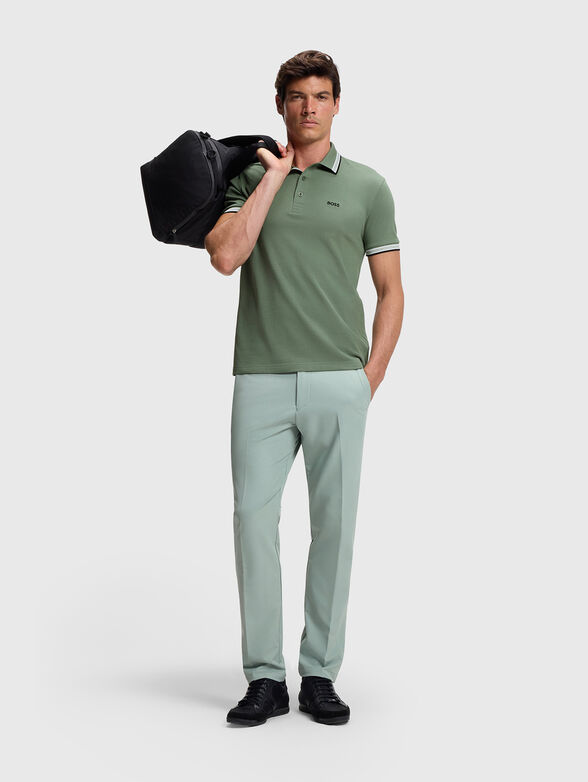 PADDY short sleeved polo shirt in ecru - 2