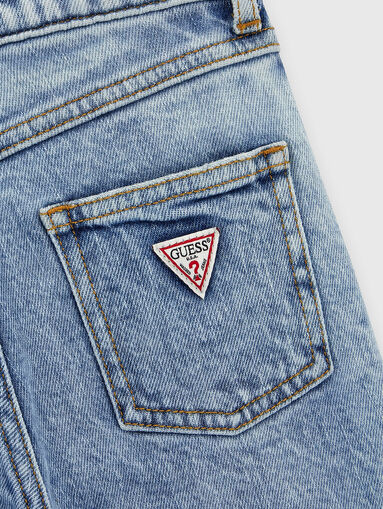 Jeans with accent wide legs - 3