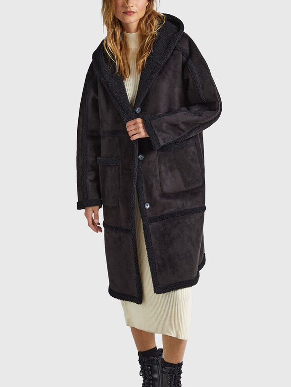 RORY black oversized coat - 1