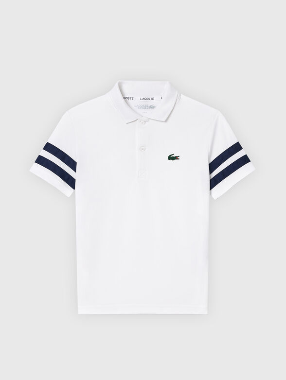 Polo shirt with contrasting stripes - 1