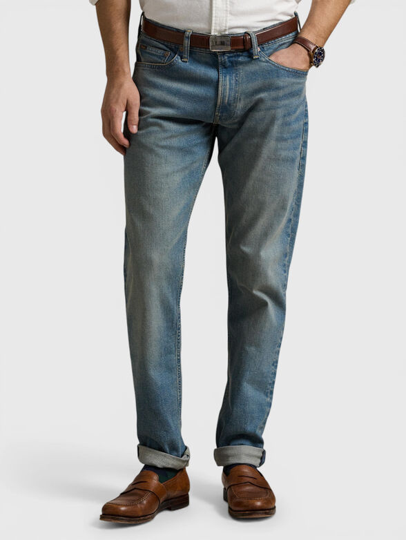 Slim jeans with washed effect - 1
