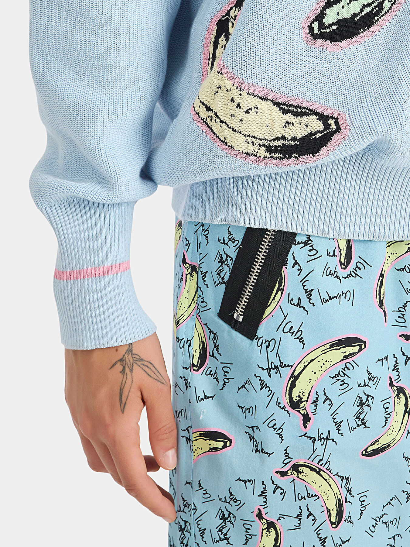 Sweater with print brand ICEBERG — Globalbrandsstore.com/en
