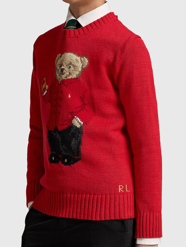 Polo Bear embroidery sweater - 3