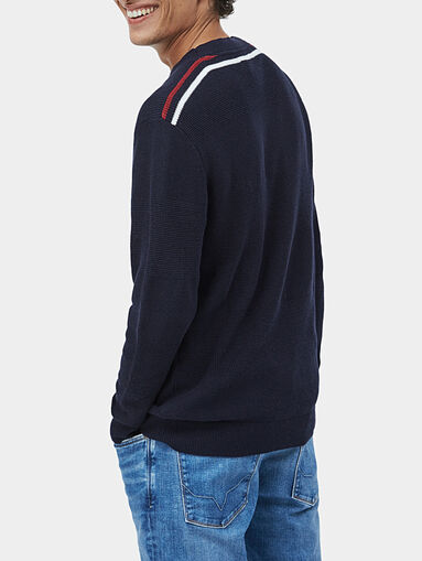 OSCAR dark blue sweater - 3