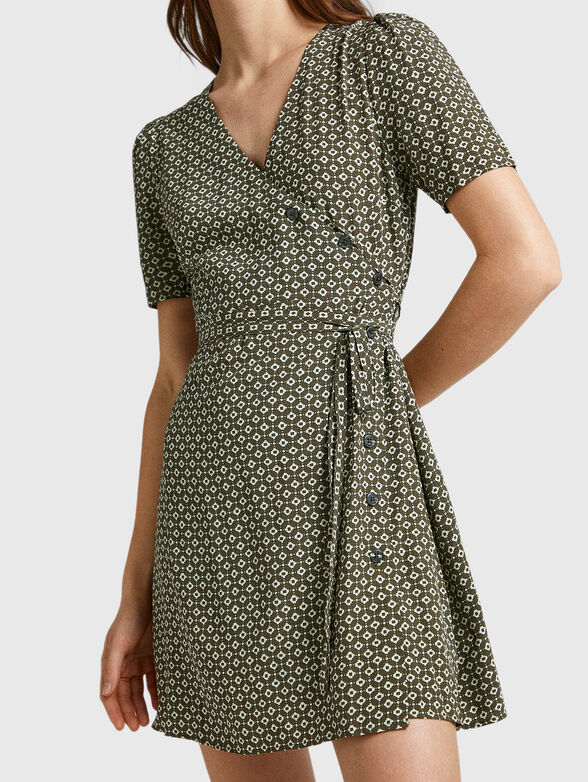 FUNIA mini dress in viscose - 3