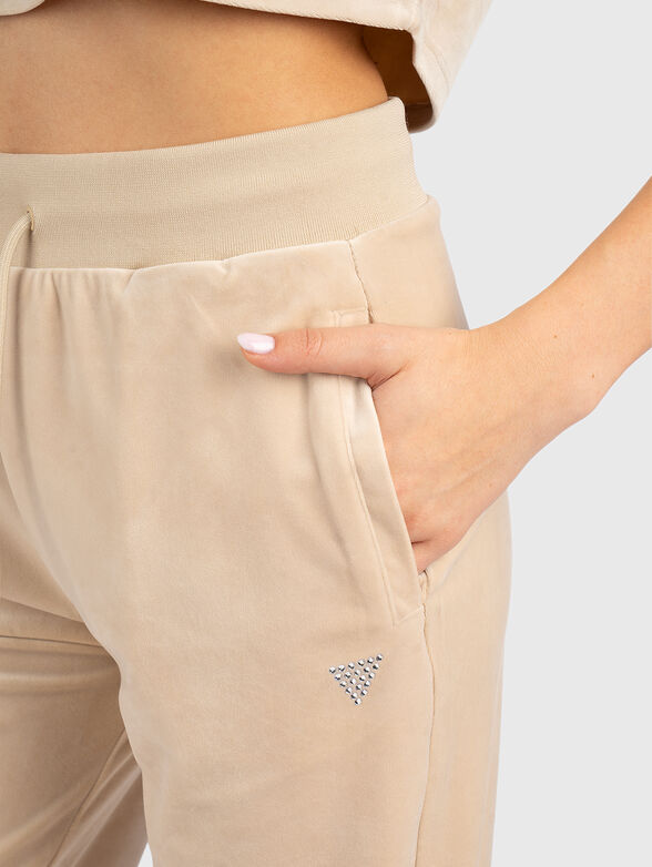 Sport trousers with ties - 3