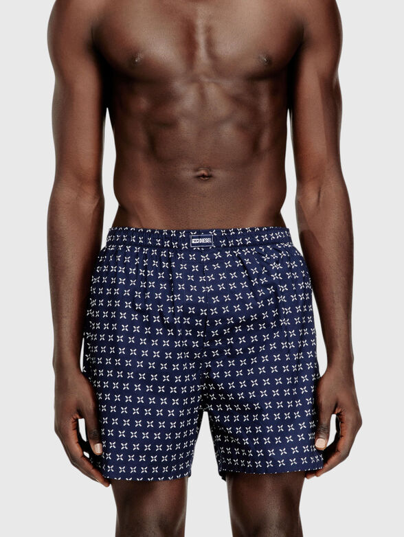 Set of three cotton boxer shorts - 2