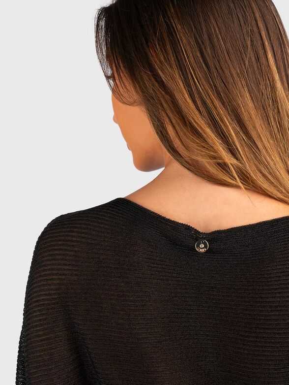 Sweater with short sleeves - 4