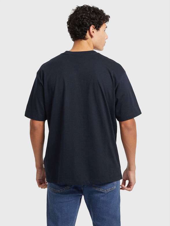 Oversized T-shirt with vintage print - 3