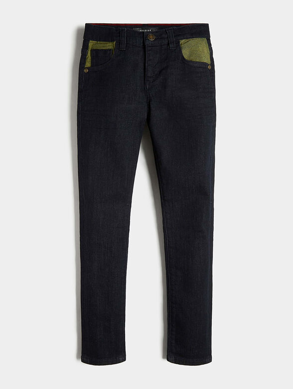 Jeans with contrasting details - 1