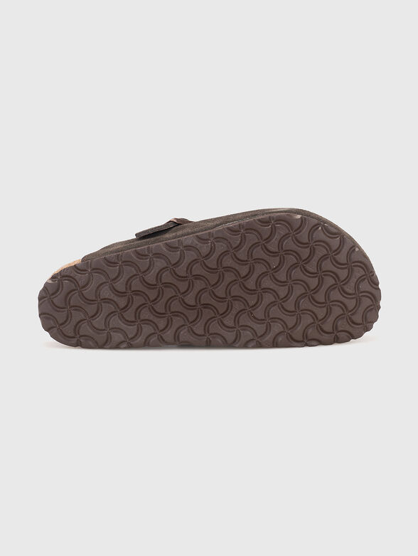BOSTON suede slippers - 5