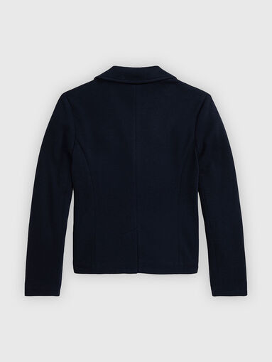 Navy blue jacket with logo - 5