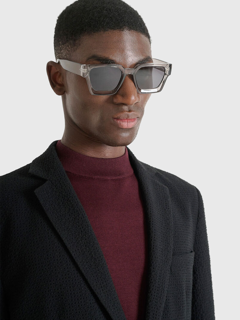 CORA blazer with embossed texture - 3