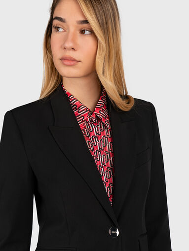 Black pencil coat - 4