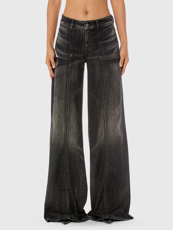 D-AKII L.28  jeans with wide legs - 1