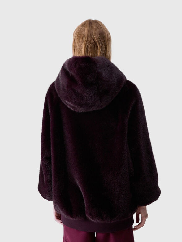 Oversized teddy jacket - 2