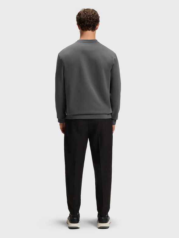 Grey sweatshirt with logo - 3