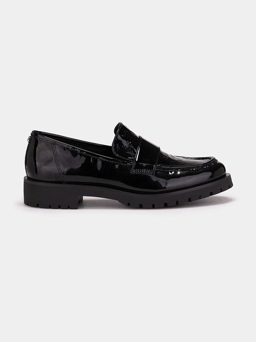 HOLLAND patent leather moccasins