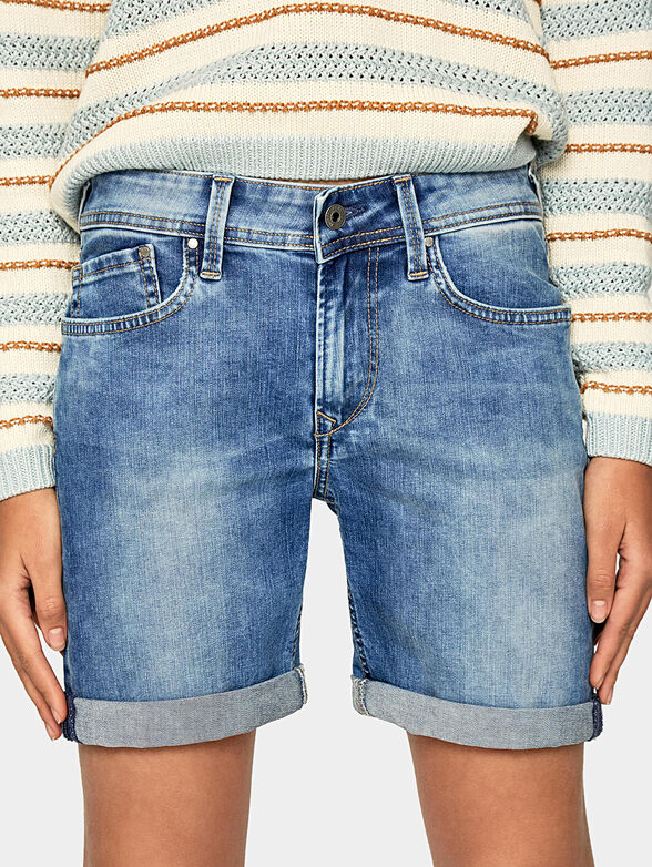 POPPY denim shorts - 1