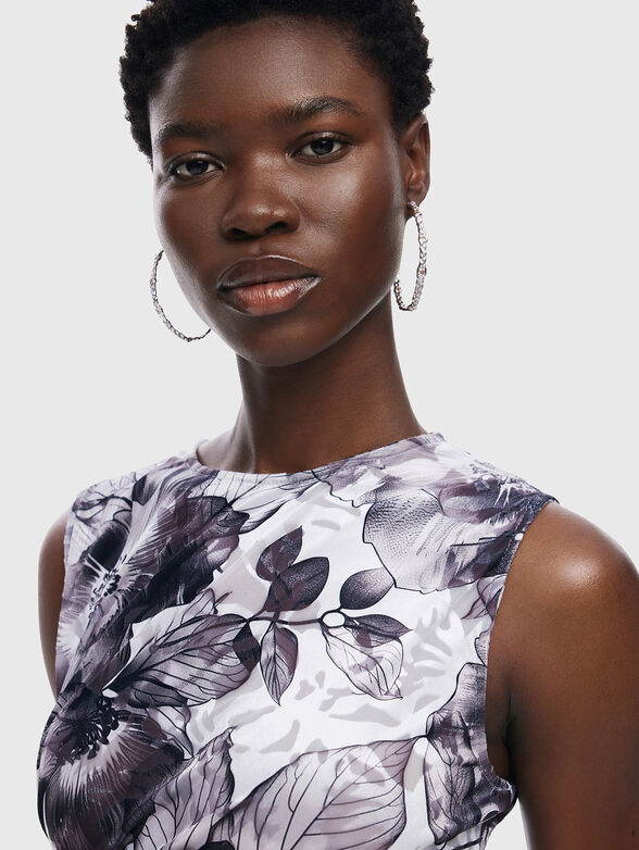 Floral midi dress - 3