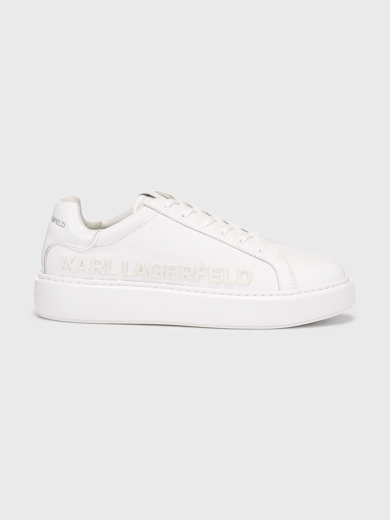 Karl lagerfeld white sneakers best sale