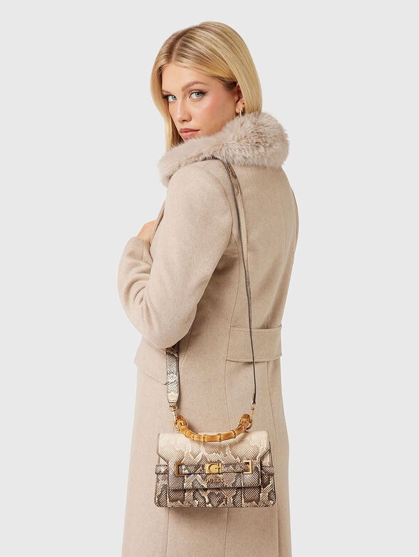 SIBEL small bag with a long handle and logo - 2