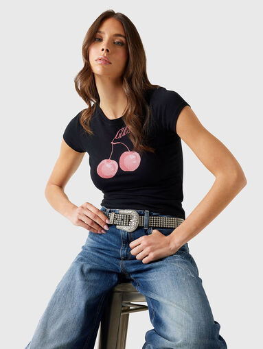 CHERRY cotton T-shirt - 5