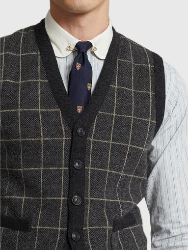 Wool-blend vest  - 4