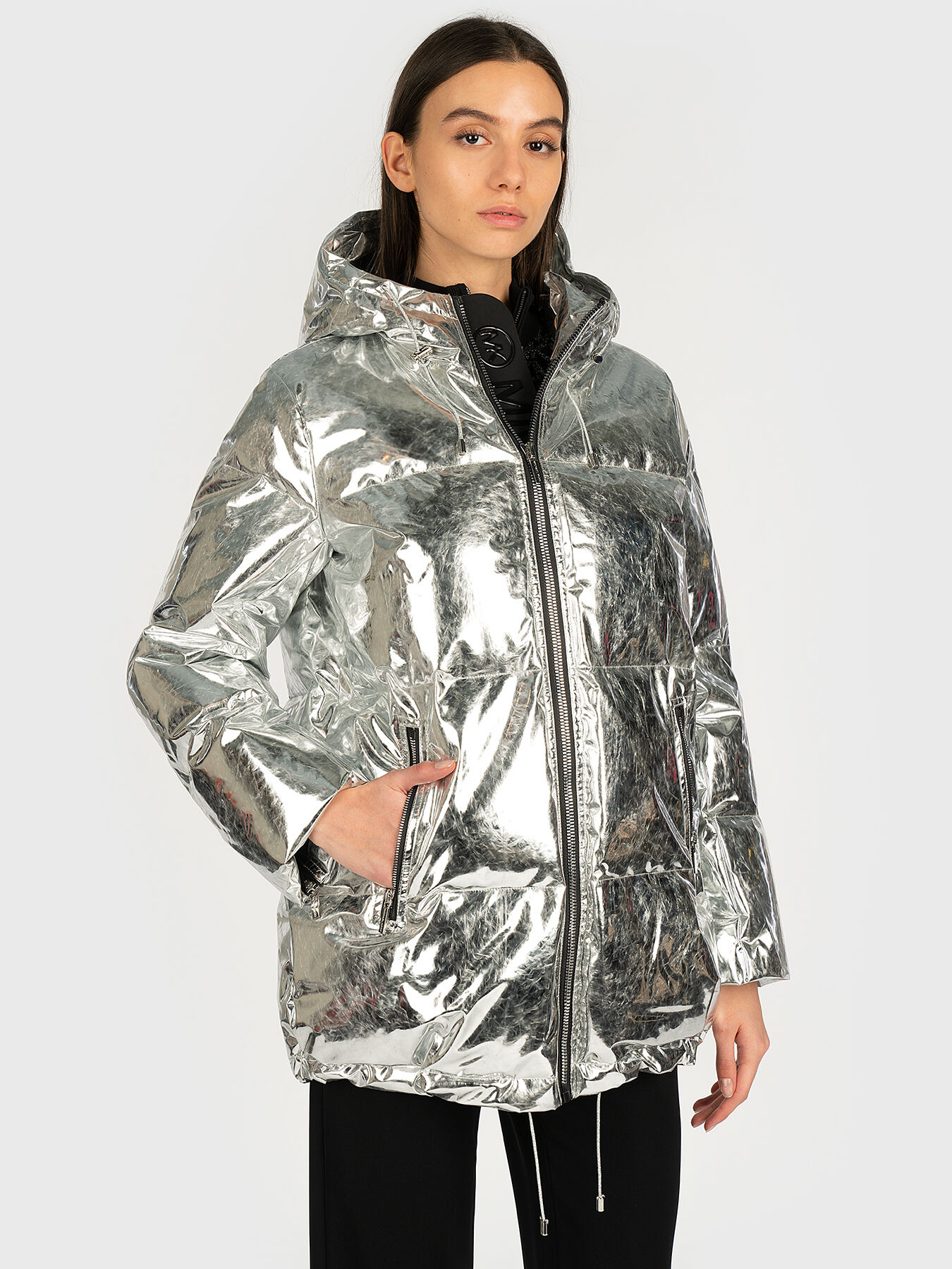 お歳暮ならオンライン brand puffer Silver MICHAEL Globalbrandsstore.com/en — KORS ジャケット・アウター